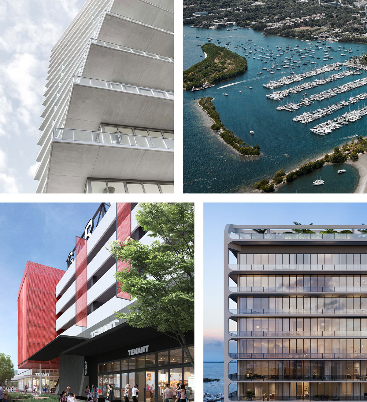 Coconut Grove Building Collage
